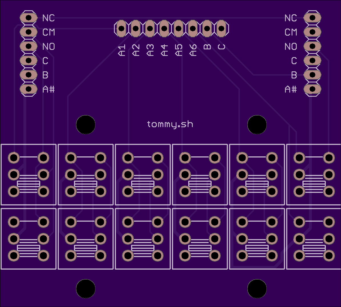 Buttons PCB